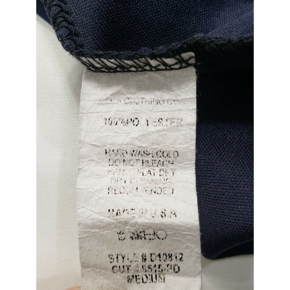 Altar'd State Womens Dress Sleeveless Ruffle Tent Navy Blue Floral Size Medium - Picture 5 of 8